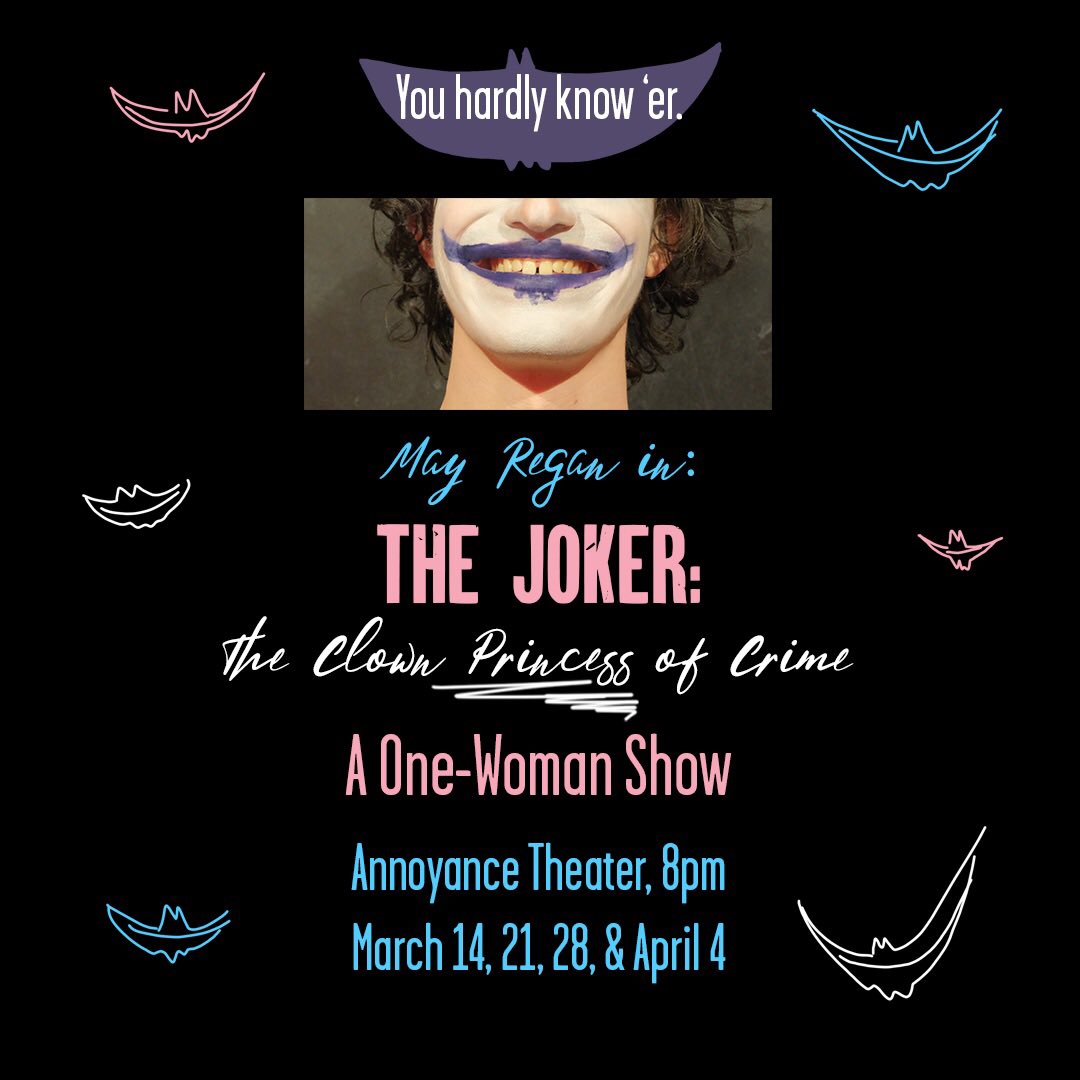 If you’re in Chicago, come see my one-woman show!