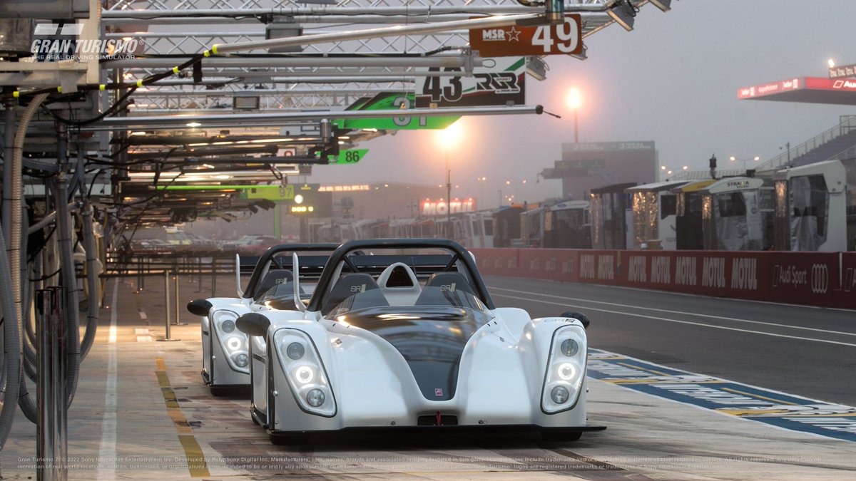 RadicalMSport's tweet photo. We are thrilled to announce that #RadicalSportscars are now featured in #GranTurismo7. 
As both Radical Sportscars and Gran Turismo enter their 25th anniversary in 2022, this new venture is a unique and exciting one!
#GT7 #GT #GranTurismo #FindYourLine 
#radicalmotorsport https://t.co/msyLN7V0Ku