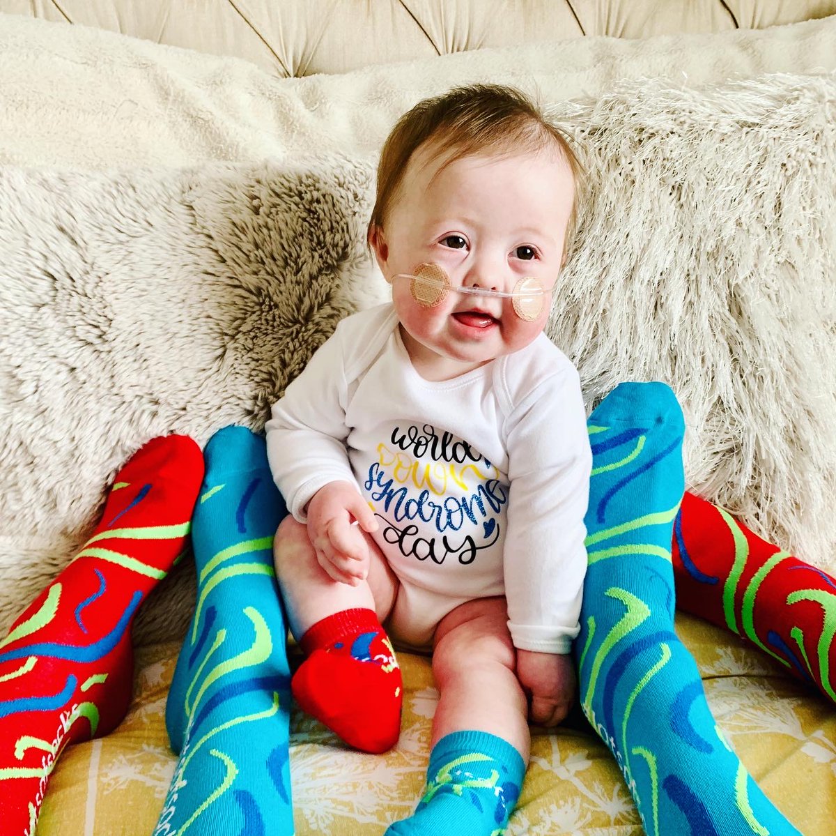 DSAInfo's tweet photo. '#WorldDownSyndromeDay and #AwarnessWeek aren't complete without a pair of #LotsOfSocks! 🧦

You can buy yours here:
https://t.co/4n4CrVVTX5

Make sure to share your pictures of you in your wonderful socks with us too! We'd love to share them!

@DSAFundraisers https://t.co/g9s68oCJHi
