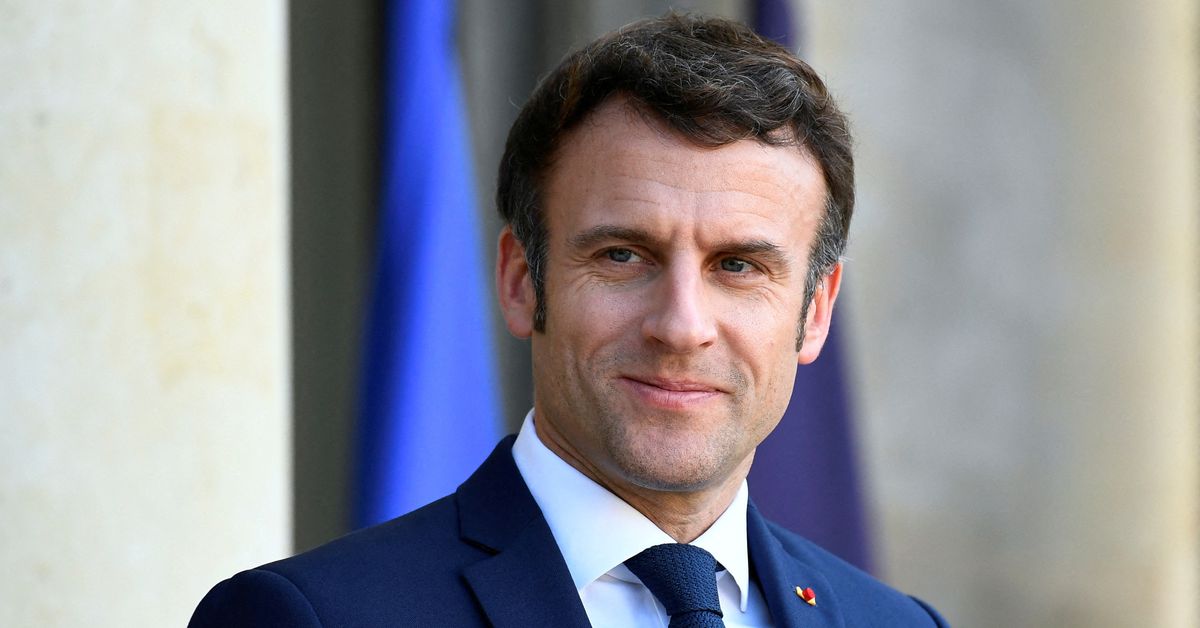 Reuters's tweet photo. French official: Macron urged Putin to end military operations and protect Ukraine nuclear sites https://t.co/0oTTkjQkrs https://t.co/szFQyMDhE5