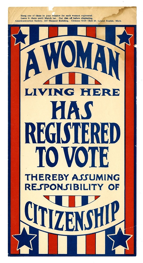 In 1920, over 50,000 newly enfranchised women registered to vote in Boston.  Read more about Boston's new women voters in 1920 and our work to their records accessible! #WomensHistoryMonth  ow.ly/Q0eS50I4Htk