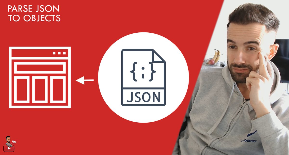 Parse JSON to OBJECTS 

Semanalmente em lives em "devaneios", programação, tecnologia. 
LIVES: bit.ly/3sk2M6D 
INSTAGRAM: bit.ly/3obvPIe 
TWITTER: bit.ly/3o5K2GE
Obrigado, PorqueEUprogramo

youtu.be/kxiVpge51pY via <a href="/YouTube/">YouTube</a>