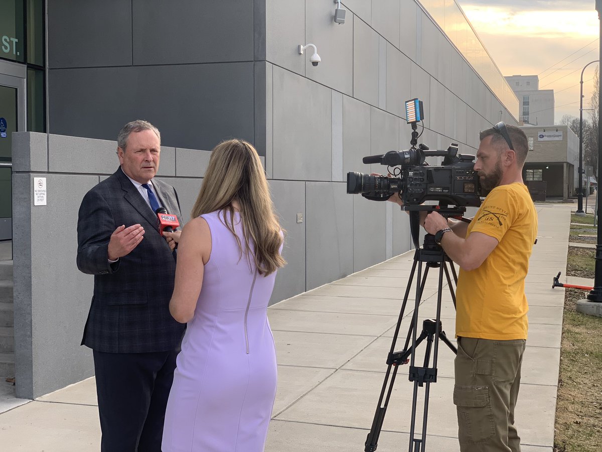 VoteGlennFunk's tweet photo. Nashville's Behavioral Care Center is a 'model for the nation.' My office worked with the sheriff and others to create the BCC and we are able to divert people struggling with mental health out of the criminal system and get them help. Thx to Fox 17 for interview! https://t.co/zsVNX5ehIj
