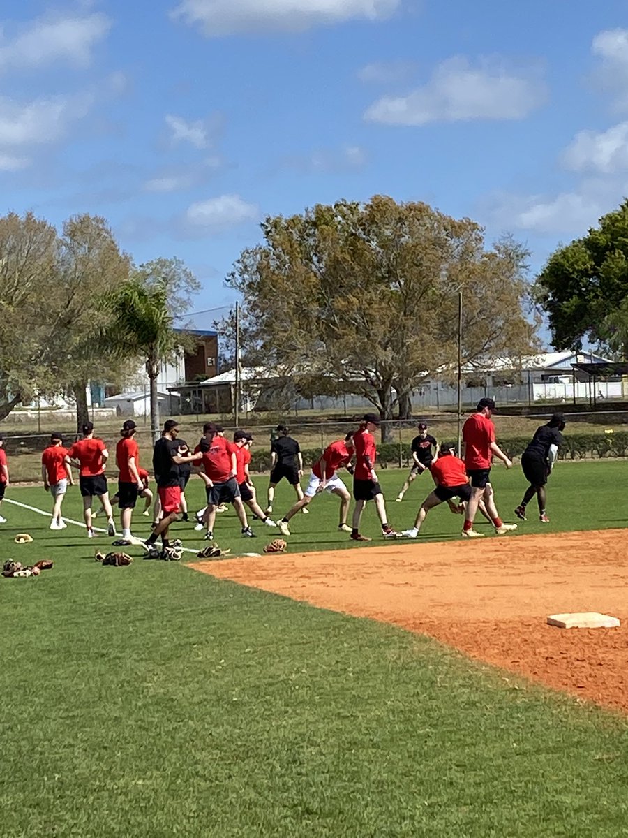 For the first time since 2019, the RW Warriors are getting ready to play a game. Out here in sunny FL for a quick practice and first games are tomorrow at 10am. Stay tuned!