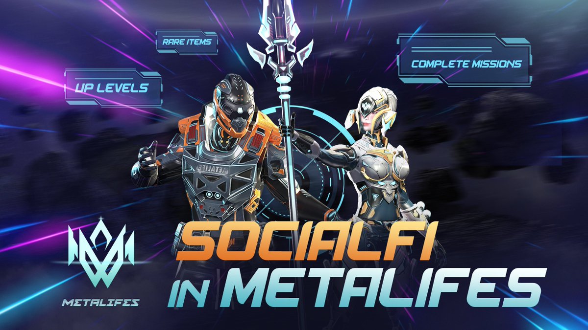 SOCIALFI IN METALIFES

MetaLifes has recognized that one of the key components of gaming culture is connection. The play-to-earn mechanics of any GameFi platform should encourage guild formation and clan building. 
(1/3)

#MetaLifes #Metaverse #TraversetoEarn #P2E #BSC