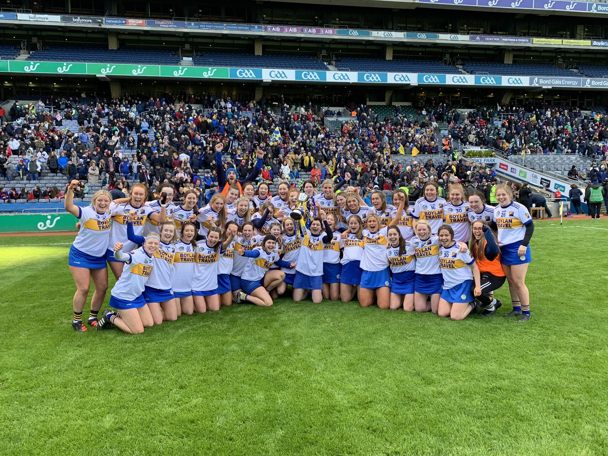 Incredible scenes and emotions in Croke Park! Well done to everyone at <a href="/strynaghcamogie/">St Rynaghs Camogie</a>