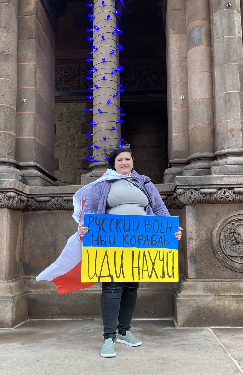 wbzSausville's tweet photo. The #SupportUkraine march from Copley Square to the Parkman Bandstand on the Common is expected to start at 11:30. Then the rally organized by @uccnorg against the #Russian invasion of #Ukraine. @wbznewsradio https://t.co/xu0ANvfCR2