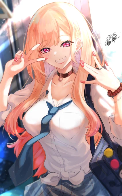 魔王厚塗りブラシしばりで喜多川海夢
ちゃん描かせて貰いました!
このブラシを使って2作目になります!

#ディープブリザード 
#魔王厚塗りブラシ
#着せ恋 