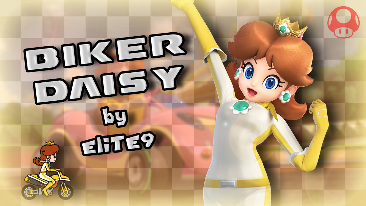 Peach, Daisy, and Rosalina in their biker suits have been released!DL below...