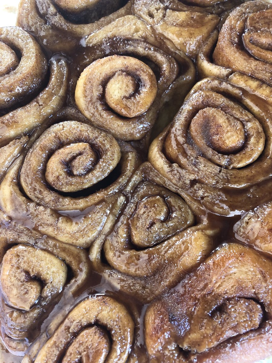 First time making cinnamon buns. 😀 Nailed it ❤️