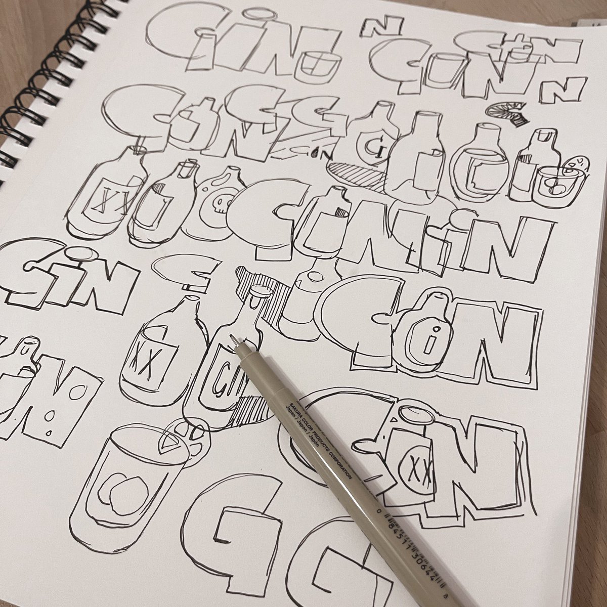 freshlumber's tweet photo. Triplets begin as drawings, with pen and ink, on paper, by our very own @twotengod. Just like in the olden times! How many NFT’s have this level of craftsmanship? 

 #NFT #craft #handdrawn #brand #identity @opensea @_NftCollectors @NFTupdate @Coinbase_NFT @GREGMIKE https://t.co/NaIlaP0cVS