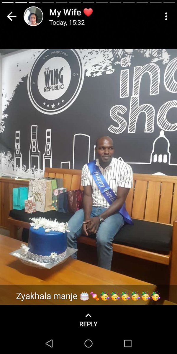 Sandile80868242's tweet photo. My wife planned this surprise party ❤️ https://t.co/ePrTOoZ1oA