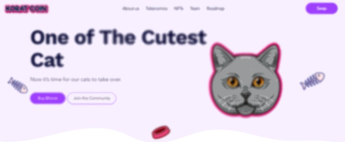 Website under construction 🚧
Coming soon! 🔜
#KoratCoin
#BscGem 
#Binance 
#Poocoin 
#NextGem