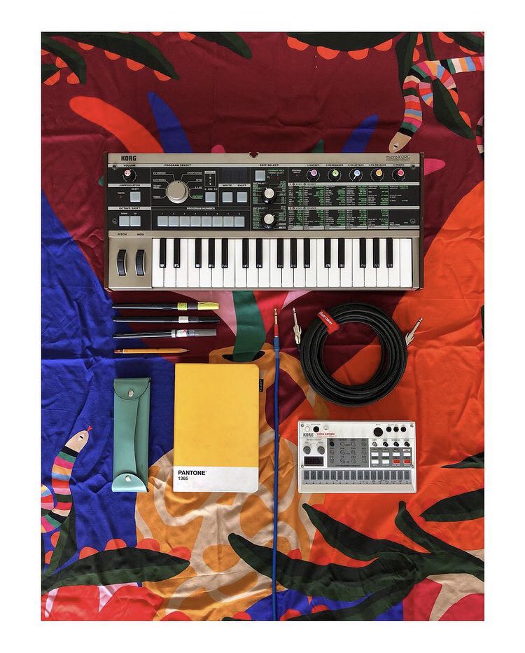 my gear IRL 🎛🎶⚡️