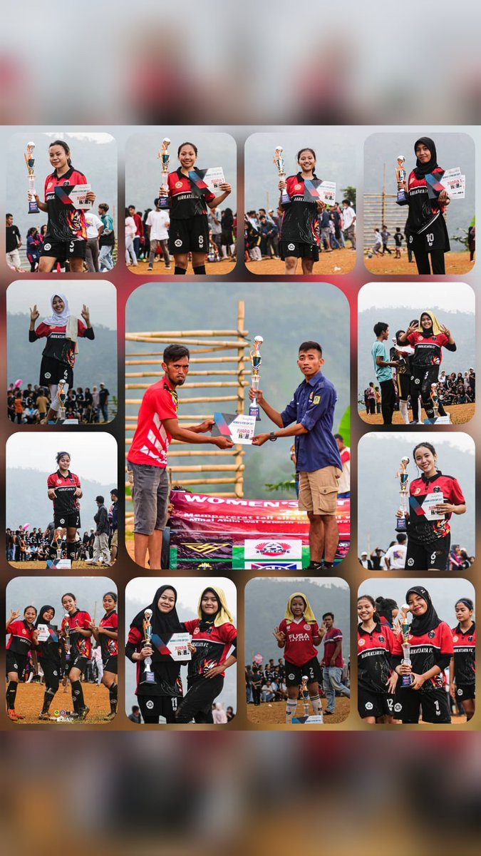 Prestasi pertamakali tampil Harkatjaya FC Ledis di tournament meraih juara 3 ⚽🥉🏆
#sepakbolawanita
