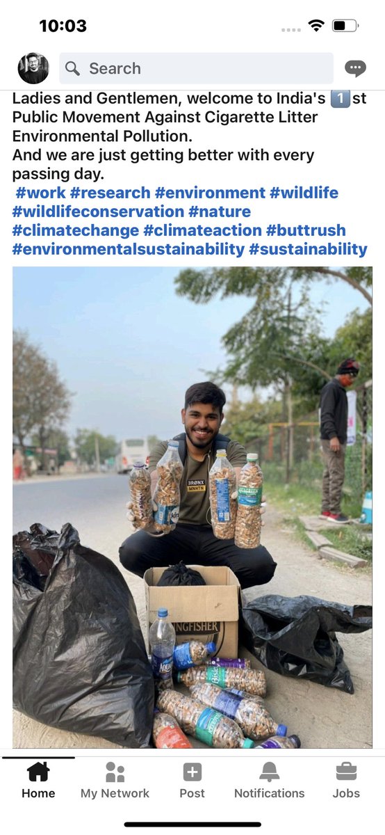 DrNBhardwaj010's tweet photo. Spread the word to the whole world.
It's an eye-opener movement by @NiritDatta
Bravo man 👏👏
#buttrush
#niritdatta https://t.co/3LlBzbhjA2