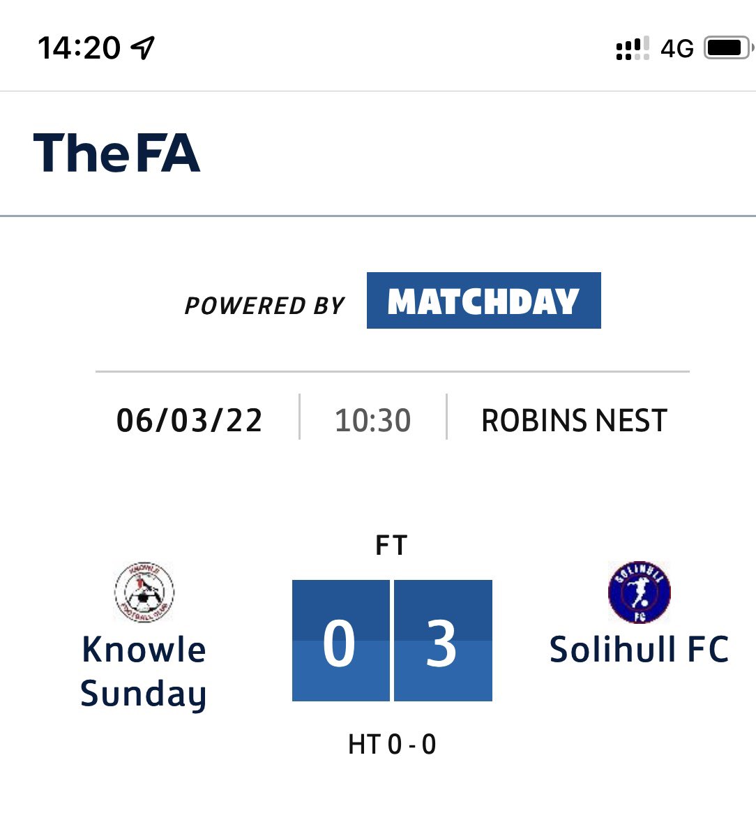 Solihull FC on Twitter "Well done today lads and thank you to
