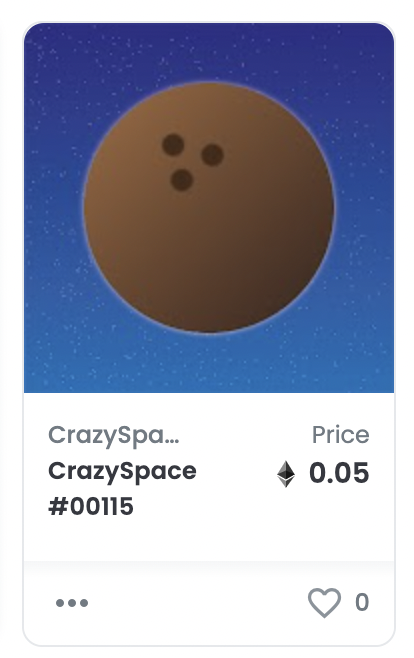 CrazySpace Collection NFT's tweet media