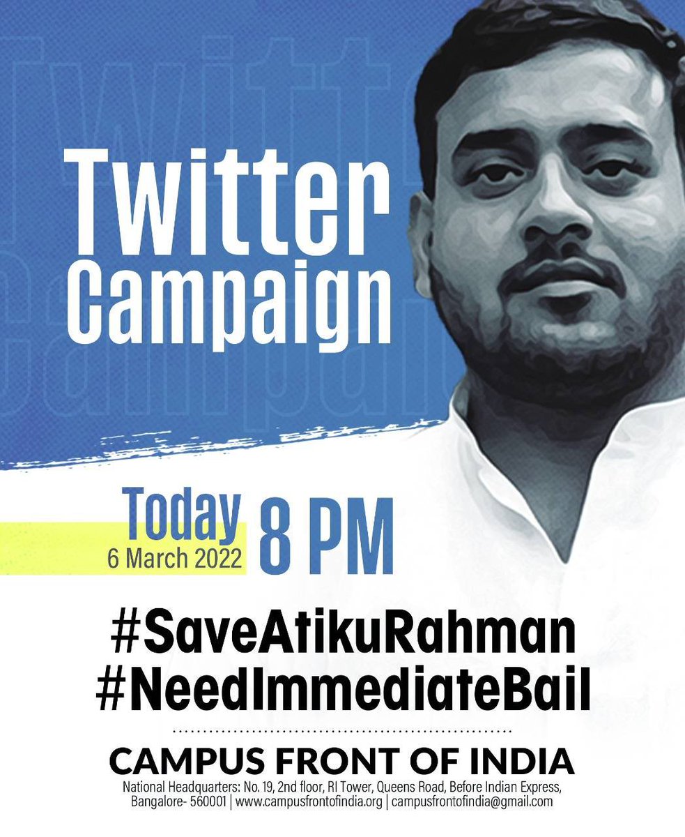 KamaludeenMoul1's tweet photo. #SaveAtikuRahman
#NeedImmediateBail
#saverepublic https://t.co/dIzPpOm75l