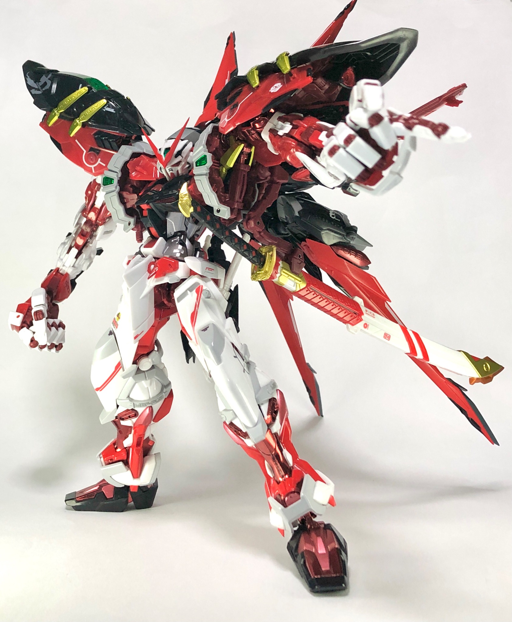 【LBUILD】パワードレッド+レッドフレーム METAL BUILD パワードレッド＆150ガーベラ・ストレート[パワー