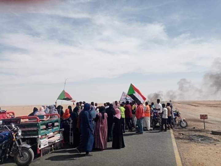 Moh_Gamea's tweet photo. Northern State protesters in (Hafeer Mashu)
#sudancoup
#تروس_الشمال https://t.co/RXwFyCf6mu