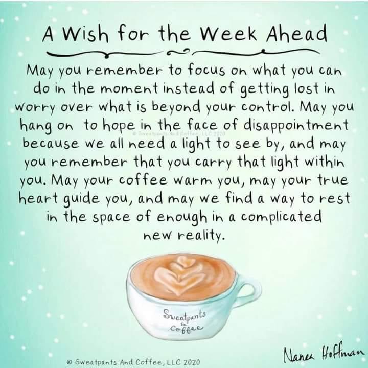 A wish for the week ahead ❤️ ~ Nanea