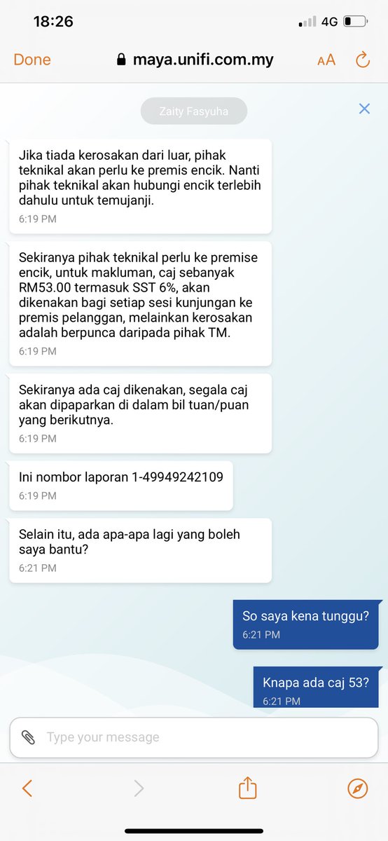 iewanR2's tweet photo. Nak potong laju je.. bila problem nak kena tggu 24 jam plak.. pastu ada caj..  mantap btol @unifi @helpmeunifi https://t.co/B6AqKtNAr4