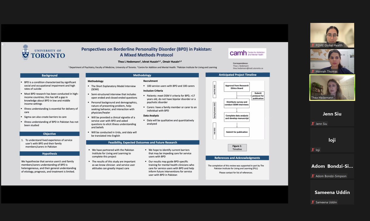 Hannah_Thomas4's tweet photo. Thursday night, I moderated the @UofTPGME annual Global Health Education Initiative Research showcase. From #globalsurgery to #globalmentalhealth, kudos to the presenters for highlighting a diverse array of collaborative academic initiatives. #GHEI https://t.co/MTA6CubrRH
