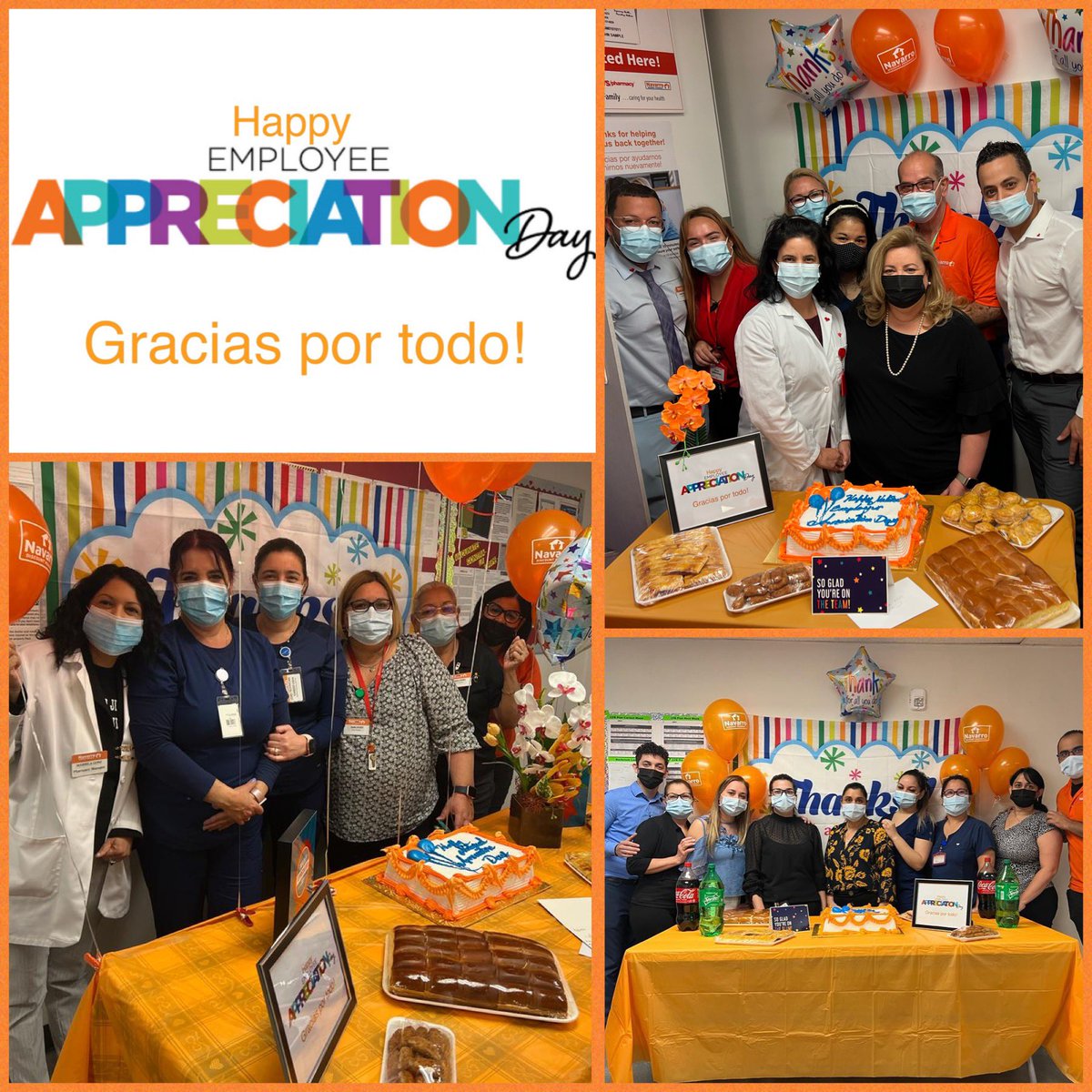 MariaGil_Flores's tweet photo. Celebrating Employee Appreciation Day with our amazing colleagues!! Thank you for everything you do for our patients, customers and each other!! #CVSHeartAtWork ❤️🧡💙 https://t.co/XcCwa6i4Kv