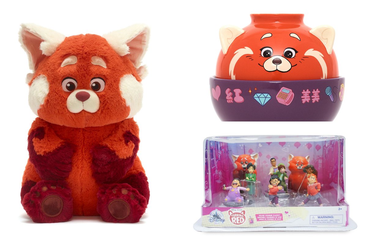 Disney releases new Turning Red collection including cuddly toys and a noodle bowl bit.ly/3IMgy8Q #albasussex