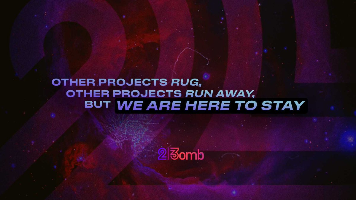 Dear 2|3ombers, many are wondering what our next steps are. The answer is continued development and organic growth. 
Even as FTM is in disarray,  we will keep building. Under peg, over peg, we build. More information to follow in both an AMA, and a Medium article. 
#2omb #3omb