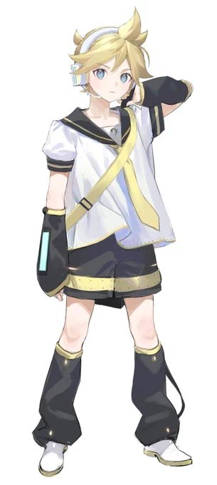 ショルキーソードレンくん…と顔だけで良くない?ってなった切り出し 
