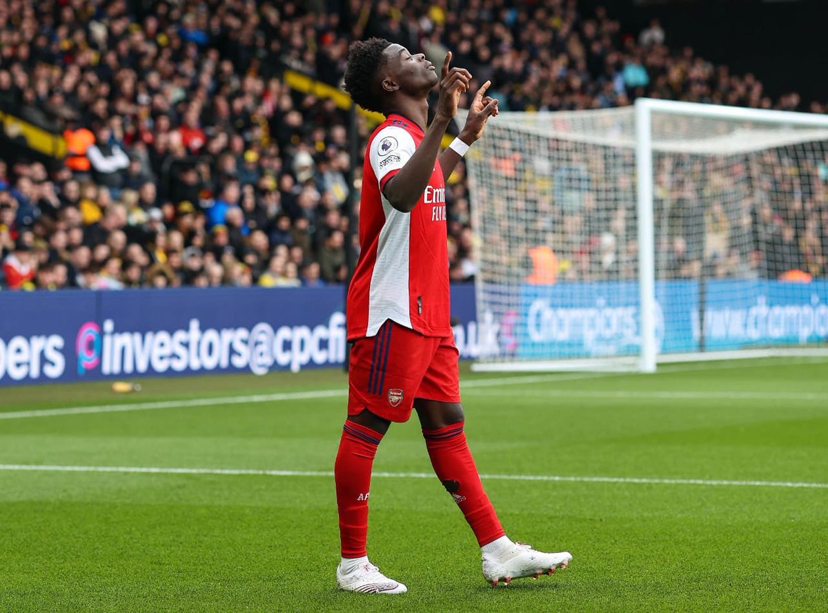 Bukayo Saka (@bukayosaka87) on Twitter photo 3 important points today to take us closer to achieving our goals ! #GodsPlan🙏🏿 3 important points today to take us closer to achieving our goals ! #GodsPlan🙏🏿