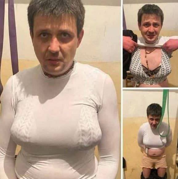 RT_russian's tweet photo. Во Львове мужчина, переодевшись в женскую одежду, пытался перейти границу. Боялся, что его могут призвать в армию. https://t.co/oF5hEosZX7