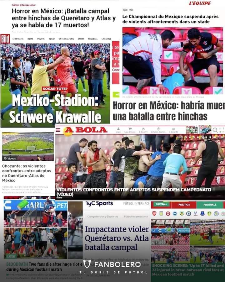 NotiMILQro's tweet photo. ⚡ Querétaro tendencia mundial 🤦🏻‍♀️

GRACIAS!!! Aficionados de gallos blancos del Querétaro por tan reprobable comportamiento y nefasta actitud!! https://t.co/b6UeUaCgBD