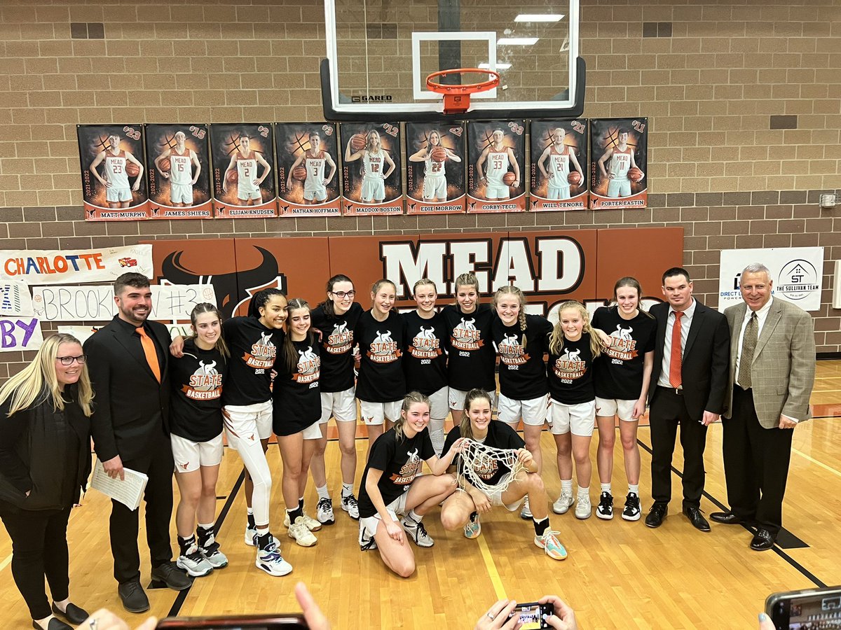 Mead HS Athletics (@meadathletics) on Twitter photo @Meadgirlsbball will take the floor at the Denver Coliseum Thursday at 5:30 PM as they take on #1 seeded <a href="/Wiz_rdAD/">Wizard Athletics</a> for a chance to play for a state championship on Saturday. Ticketing details etc to follow soon. Can’t wait to see the best season in <a href="/MeadHS/">MeadMavericks</a> continue for this crew. @Meadgirlsbball will take the floor at the Denver Coliseum Thursday at 5:30 PM as they take on #1 seeded <a href="/Wiz_rdAD/">Wizard Athletics</a> for a chance to play for a state championship on Saturday. Ticketing details etc to follow soon. Can’t wait to see the best season in <a href="/MeadHS/">MeadMavericks</a> continue for this crew.