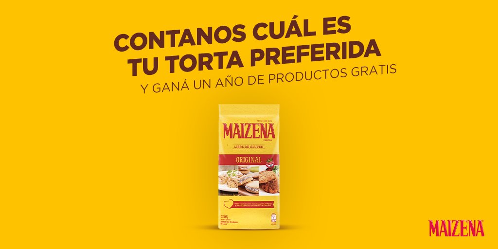 Sin torta no hay festejo y en #MasterChefArgentina lo saben 🙌 Contanos con una foto cuál es tu torta de cumpleaños preferida usando el HT #MaizenaEnMasterChef 💛 Las dos respuestas más creativas ganan un año de Maizena Gratis 🤯

#SacáMaizenaDeTuAlacena y festejá con nosotros 🥳