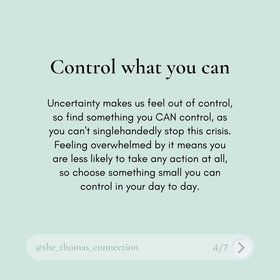 ThomasConnect's tweet image. If you're feeling anxious or worried about Ukraine, and it is hard to cope with the uncertainty, read these tips I put together. 

(A thread, 1 of 2.)