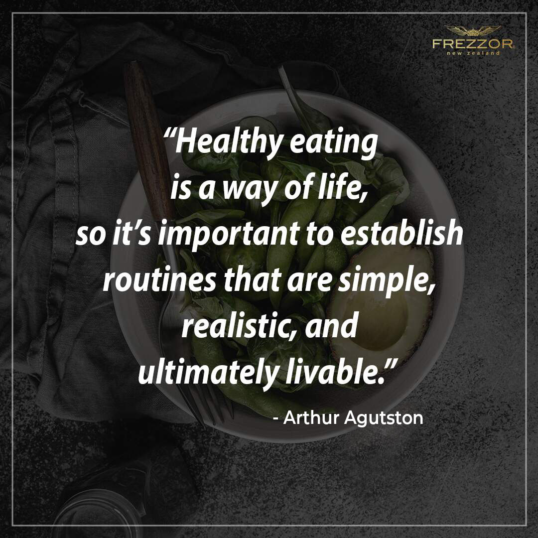 FREZZOR's tweet photo. “Healthy eating is a way of life, so it’s important to establish routines that are simple, realistic, and ultimately livable.” – Arthur Agutston

#FREZZOR #NewZealand #FREZZORNewZealand #NutritionWithIntegrity #NoelTurner #HealthAndWellness #Quote https://t.co/obh9FzUy49