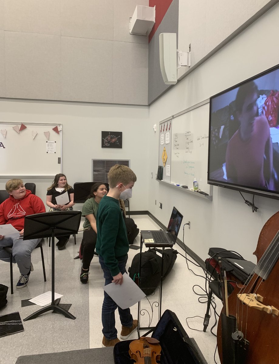 lisa_strings's tweet image. The All City Elementary Orchestra students had the special opportunity to meet and ask questions to Bruce Tippette, the composer of a commissioned piece called &quot;The Lair at Midnight.&quot; The piece was performed for the first time last week at the String Spectacular Concert!