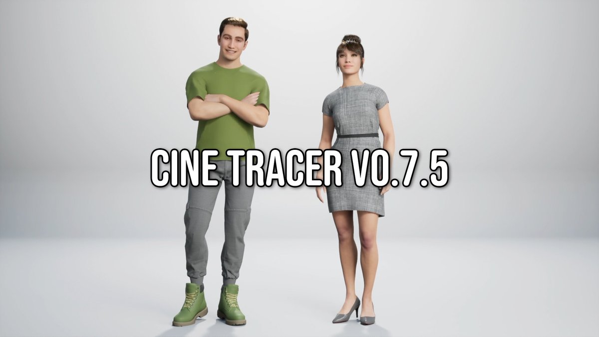 learn how to use MetaHumans in the new update to Cine Tracer - youtu.be/sHpqTieWtTg