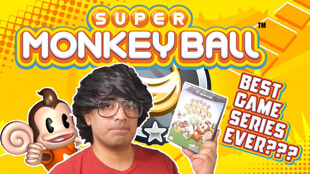 SuarezDigital's tweet photo. What Super Monkey Ball Means to Me.
Before playing the new Banana Mania Suarez Digital admits he never played any Monkey Ball games.
Dive right in to see why this series gives him a mix of emotions.
#SuperMonkeyBall #SMB20th #BananaMania
https://t.co/snzO2tdMo5 https://t.co/L6xdXnLz84