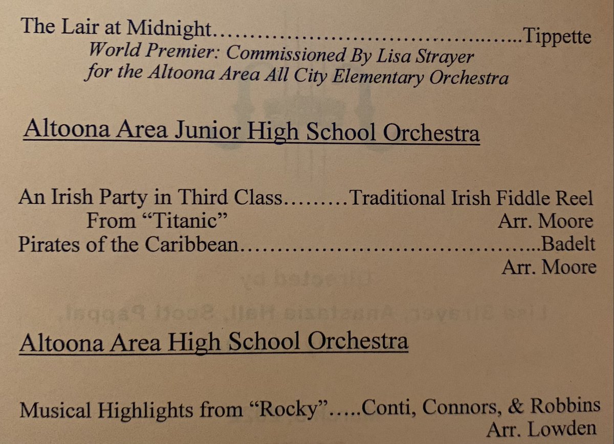 lisa_strings's tweet image. The All City Elementary Orchestra students had the special opportunity to meet and ask questions to Bruce Tippette, the composer of a commissioned piece called &quot;The Lair at Midnight.&quot; The piece was performed for the first time last week at the String Spectacular Concert!
