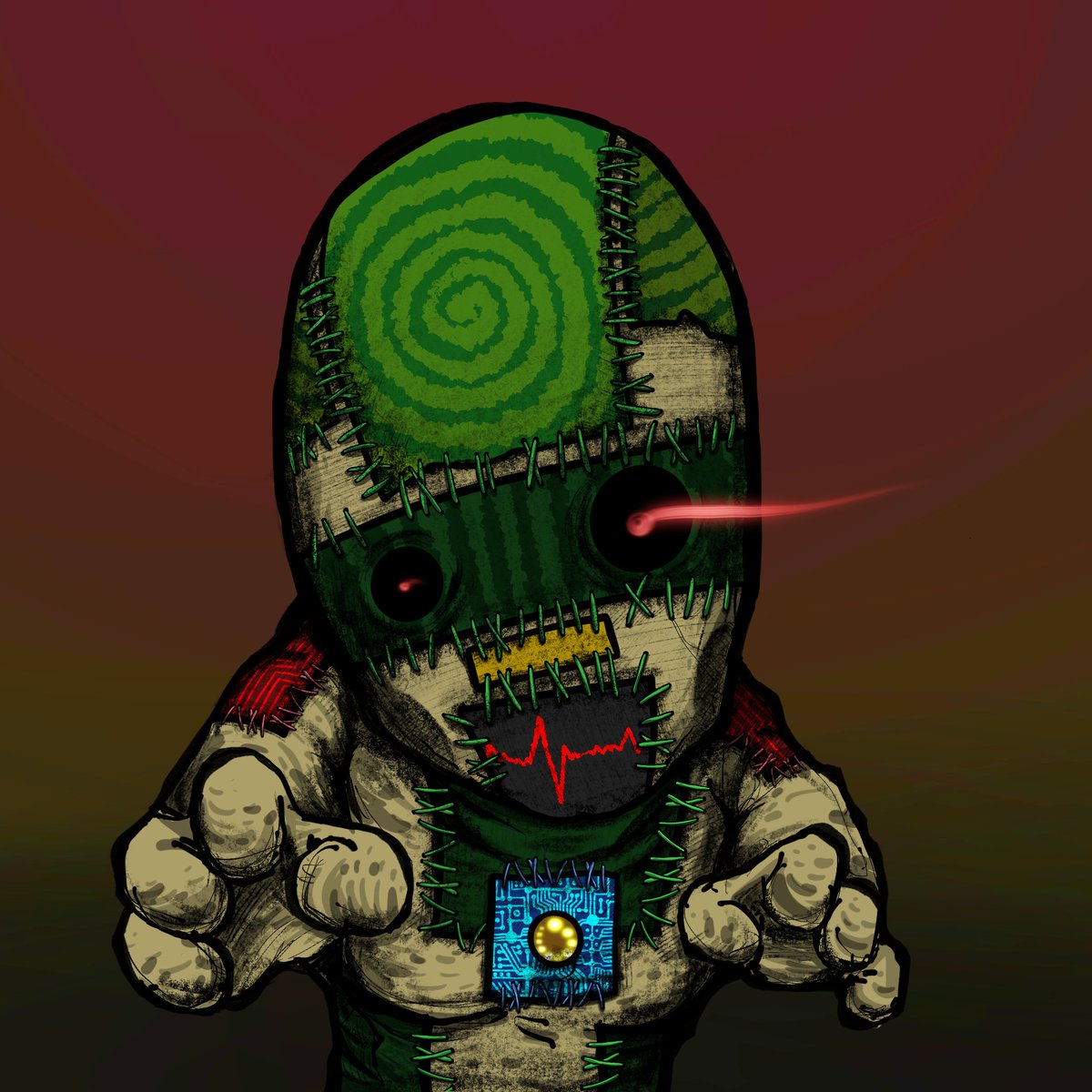 Spirit_Moshi's tweet photo. "Loading...........
Be Bee Beep
HELLO WORLD.
<print> VAR $hello;
<print> VAR $im
<print> VAR $Melon_Ai
"
PaDoll #006

006:https://t.co/NQN1relbLa
Paras:https://t.co/66YbdgQVWL

#parasdoll
#paras #PARASnft #nfts #NFTTHAILAND 
#NEARnft #NEAR 
@ParasHQ https://t.co/on3Lgas6SI