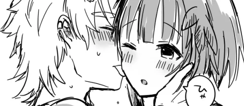 エルラファの興奮したお兄ちゃんが妹ちゃんのほっぺぺろぺろしてる絵です ちょっと背後注意だしエッチな顔してるのはお兄ちゃんの方です https://t.co/hV6jAnBqyb 