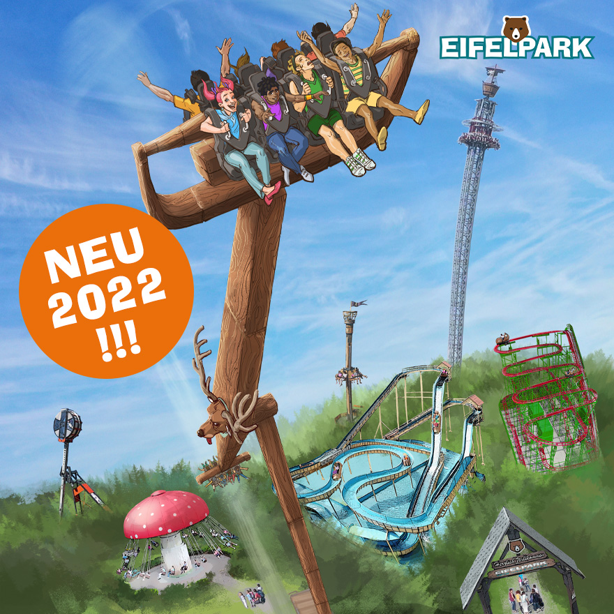 ➡️ NEU 2022 im Eifelpark Gondorf: PLATZHIRSCH - der 50 Meter hohe Propeller Ride (Booster)
#endlichfreizeit #eifelpark #freizeitpark #pretpark #parcdattraction