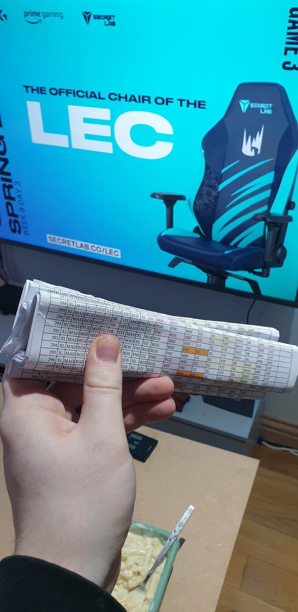 ThePhilipWilson's tweet photo. It's basically impossible to fold now π
@LoLEsportsStats @RiotTriaged #foldy #foldysheet https://t.co/e68H81PKm3