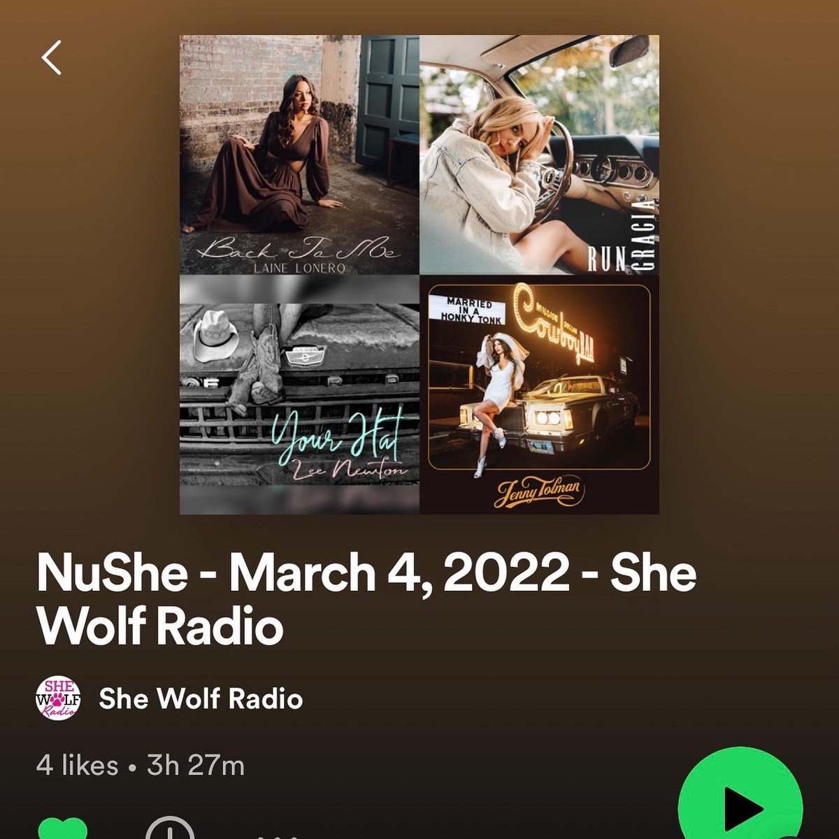 KStarshineMusic's tweet photo. Thank you @shewolfradio for adding Bury this Love to your playlist ❤️
https://t.co/pZy5LrDwY8
#newmusic #spotify #playlist #newrease #acoustic #folk #singer #songwriter #upcomingartist #musician #happy #shewolfradio #country https://t.co/oiV2f0QfCx