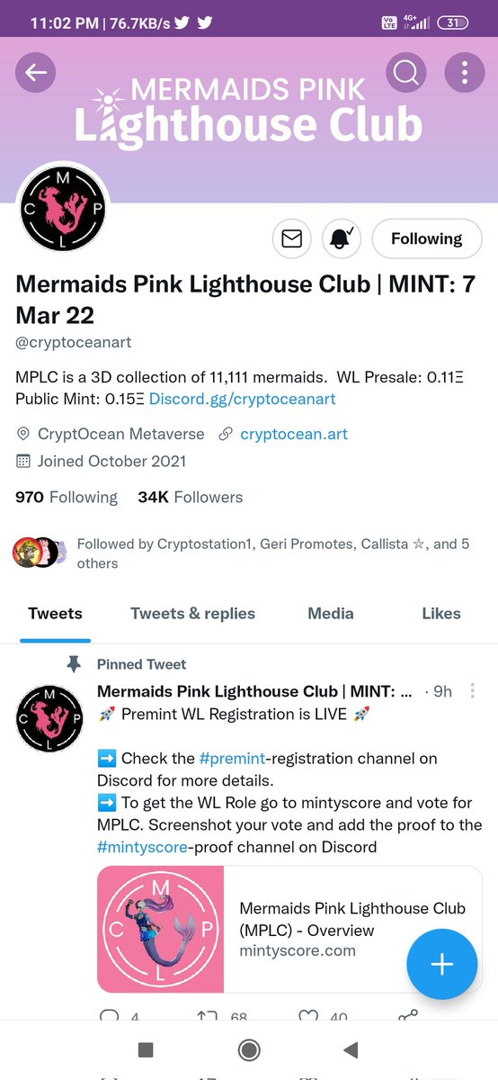 AswinvAswin2's tweet photo. @DaFoxile @cryptoceanart Done https://t.co/NTjaIujDXY