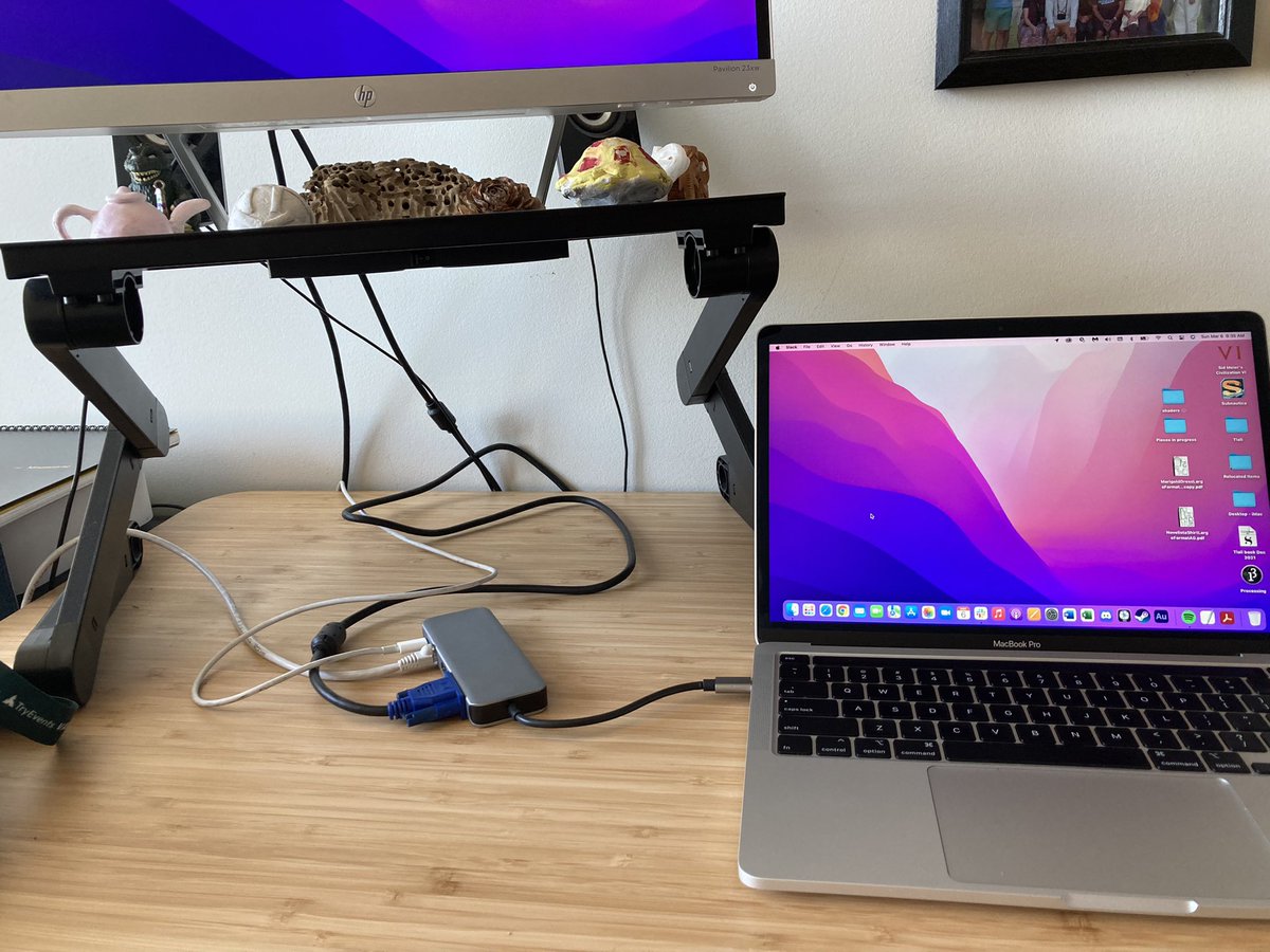 I’d like to cut down on the # of unsightly cords on my desk but the cord connecting my hub to my Mac is so short. Does anyone have recommendations for alternatives?